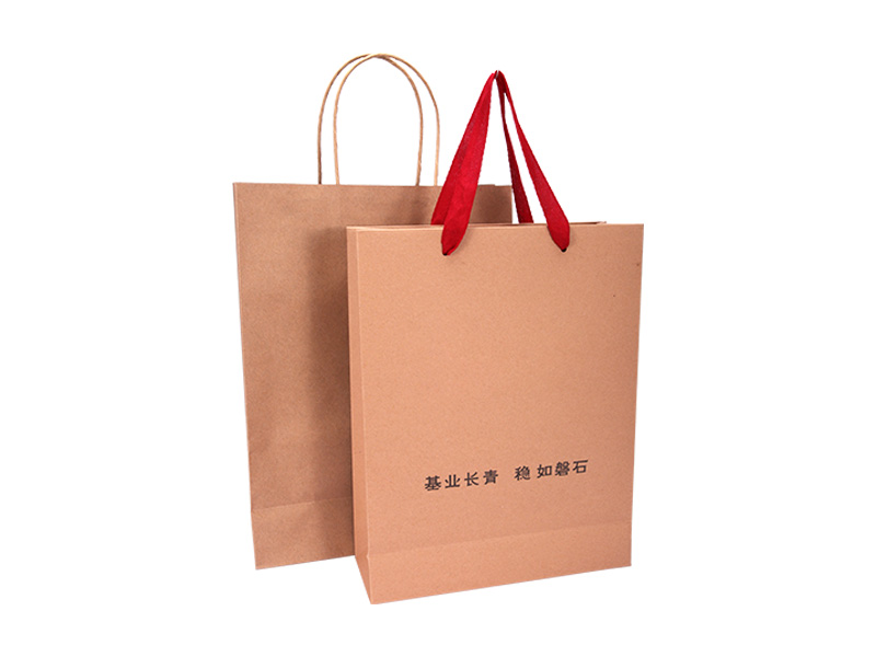 黃牛皮紙購(gòu)物袋